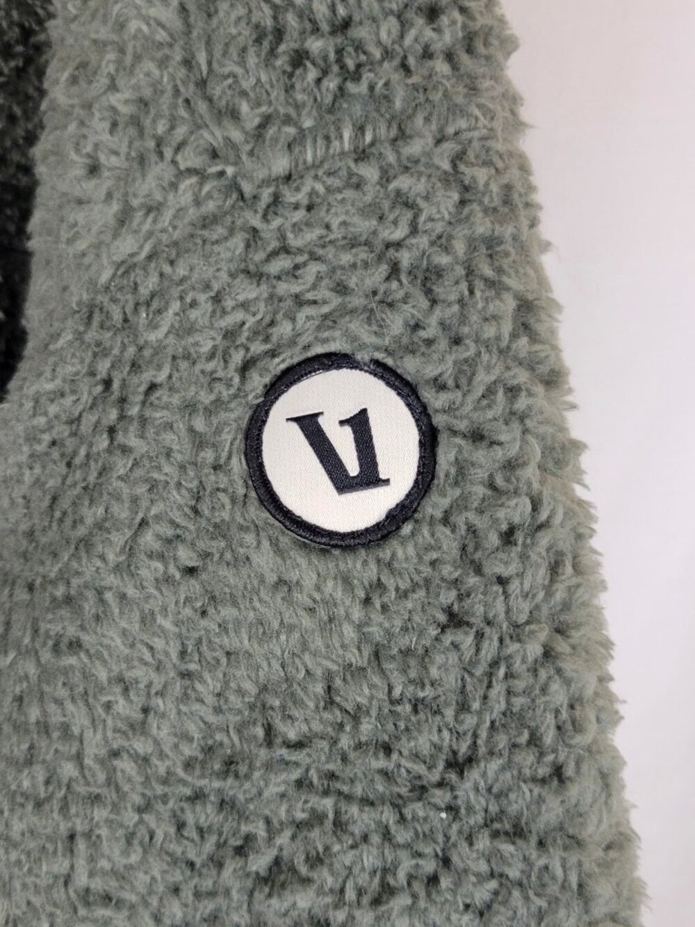 VUORI Green Full Zip Sherpa High Pile Fleece Jacket - Medium - Picture 8 of 10